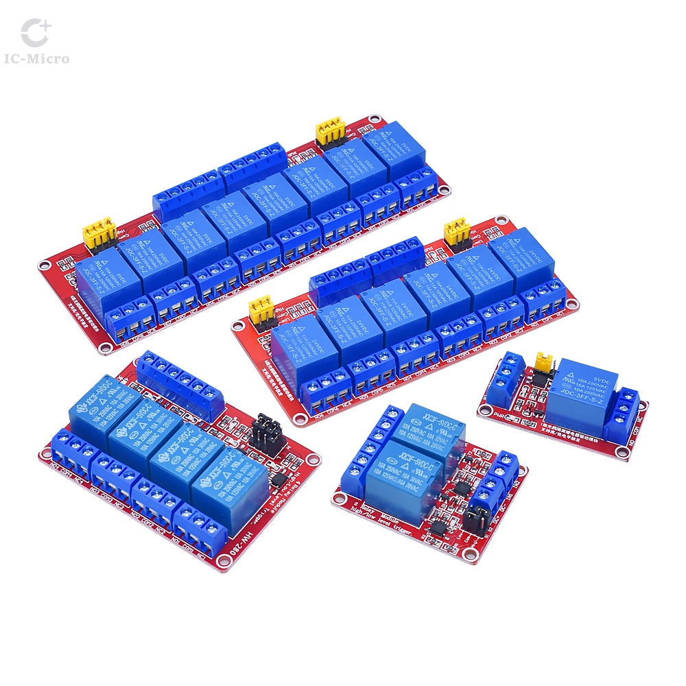 1 2 6 4 8 Kanaals 5V 12V 24V R - Relay 8 Channel Board recensie en prijs